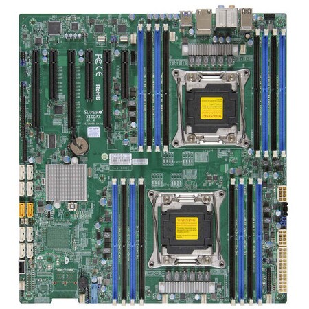 Supermicro X10DAX-B Dual LGA2011/Intel C612/DDR4/SATA3&USB3.0/A&2GbE/EATX Server MBD-X10DAX-B